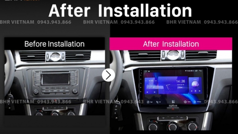 Màn hình DVD Android liền camera 360 Volkswagen Passat 2016 - nay | Fujitech 360 